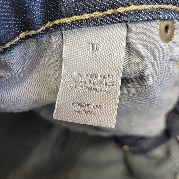 Fashion Bug Womens Boot Cut Jeans Size 10 Dark Blue 30x31 - Picture 8 of 8